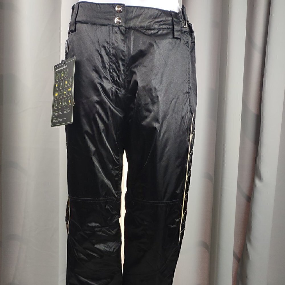 EXR Progressive Snowboard Pants Women Black 10K Waterproof Ski KR 75 US L (NWT)